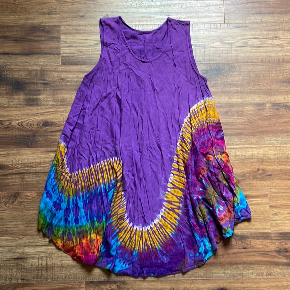 Size L tie dye summer dress